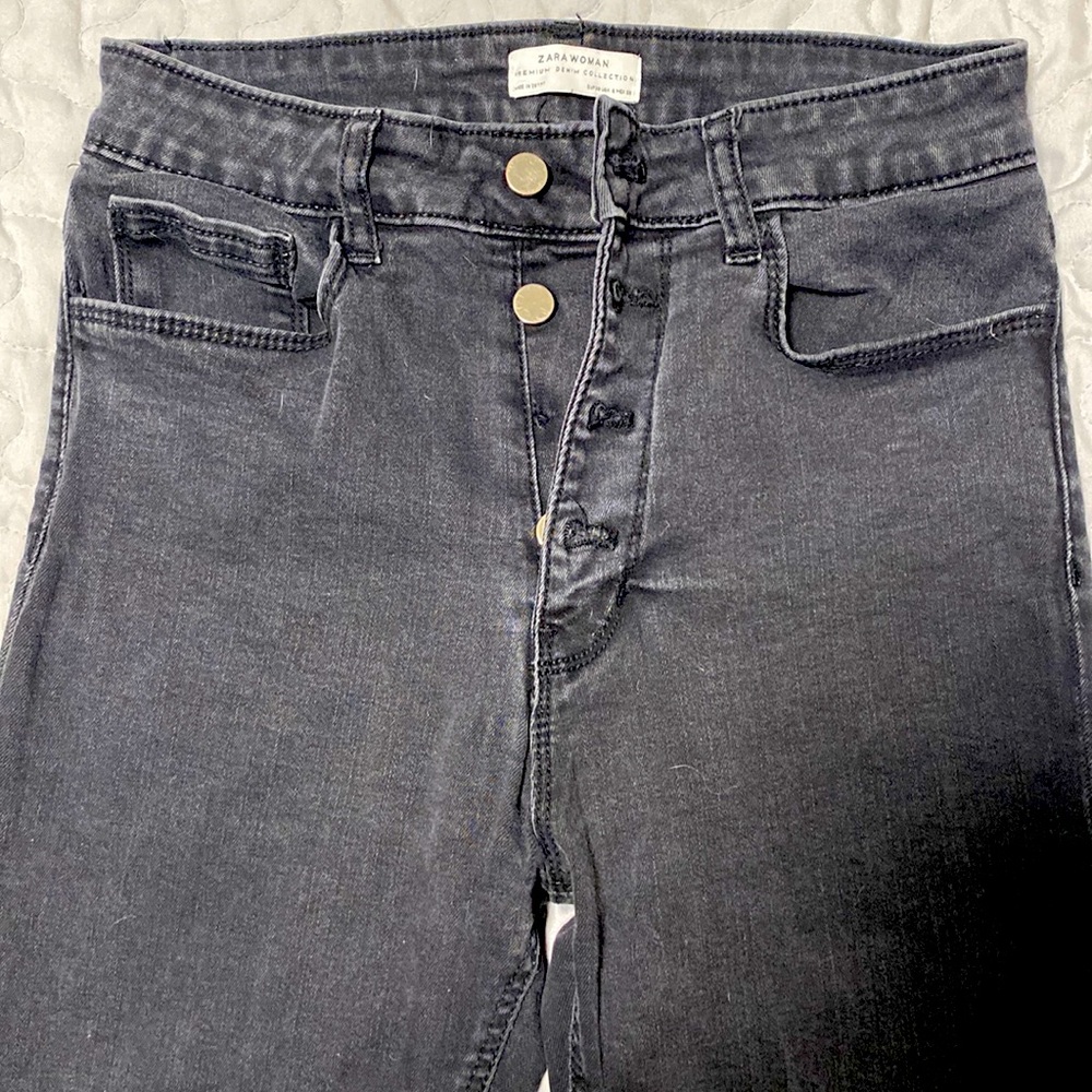ZARA HI-RISE SKINNY JEANS